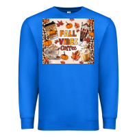 True Royal fall vibes coffee Premium Sweatshirt - MaliasSmallBusiness