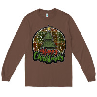 Chestnut happy christmas black Long Sleeve Tee - JahusDesignShop