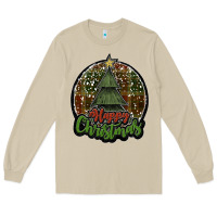 Mushroom happy christmas black Long Sleeve Tee - JahusDesignShop