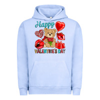 Pigment Grape Ice happy valentines day Valentine's Day Urban Hoodie - HowdyJamesFarm