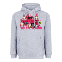 Heather Grey tis the season Heavyweight Hoodie - MaliasSmallBusiness