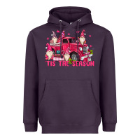 Plum tis the season Heavyweight Hoodie - MaliasSmallBusiness