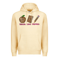 Pina Colada teach love inspire leopard Premium Hoodie - AdoDesignShop