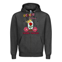 Delulu Queen Coming Through Zipper Hoodie | Teevron