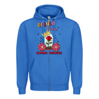 True Royal delulu queen coming through Zipper Hoodie - MaliasSmallBusiness