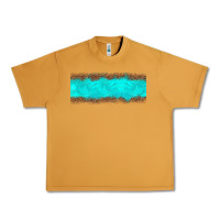 Peanut Butter turquoise leopard Urban Heavy Tee - JahusDesignShop