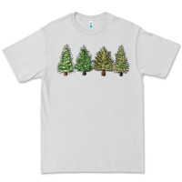 Dove Grey christmas trees Premium Tee - MaliasSmallBusiness