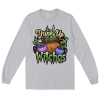Moon Dust Drink up witches white Long Sleeve Tee - JahusDesignShop