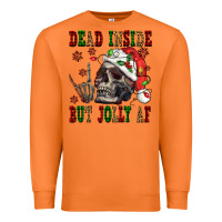 Carrot Dead inside but jolly af Premium Sweatshirt - NancyCooperArtShop