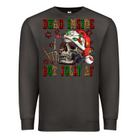 Smoke Dead inside but jolly af Premium Sweatshirt - NancyCooperArtShop