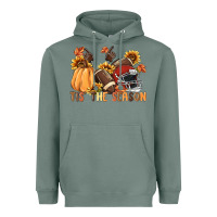 Sage tis' the season Heavyweight Hoodie - MaliasSmallBusiness