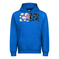 Cobalt gothic girl and colorful girl best friends with Urban Hoodie - TumblerDesignByShophia