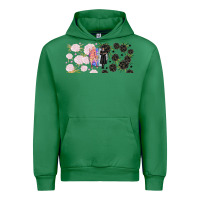 Emerald gothic girl and colorful girl best friends with Urban Hoodie - TumblerDesignByShophia