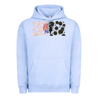 Pigment Grape Ice gothic girl and colorful girl best friends with Urban Hoodie - TumblerDesignByShophia