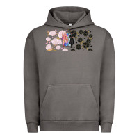 Pigment Tornado gothic girl and colorful girl best friends with Urban Hoodie - TumblerDesignByShophia