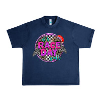 Navy it's race day y'all Urban Heavy Tee - AdoDesignShop