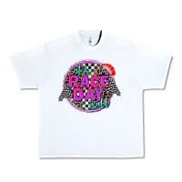 White it's race day y'all Urban Heavy Tee - AdoDesignShop