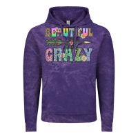 Cloud Purple beautiful crazy Vintage Hoodie - CowhideDigitalArt