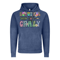 Vintage Denim beautiful crazy Vintage Hoodie - CowhideDigitalArt