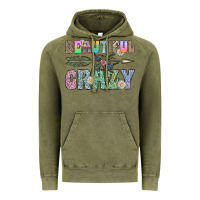 Vintage Olive beautiful crazy Vintage Hoodie - CowhideDigitalArt