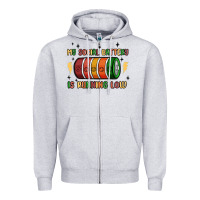 Heather Grey social battery Zipper Hoodie - MaliasSmallBusiness