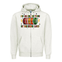 Oatmeal Heather social battery Zipper Hoodie - MaliasSmallBusiness