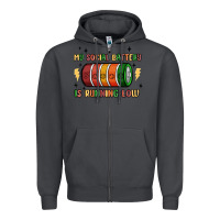 Smoke social battery Zipper Hoodie - MaliasSmallBusiness
