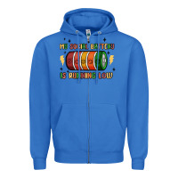 True Royal social battery Zipper Hoodie - MaliasSmallBusiness