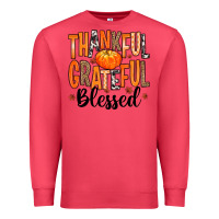 Cardinal Thankful Grateful Blessed Premium Sweatshirt - MaliasSmallBusiness
