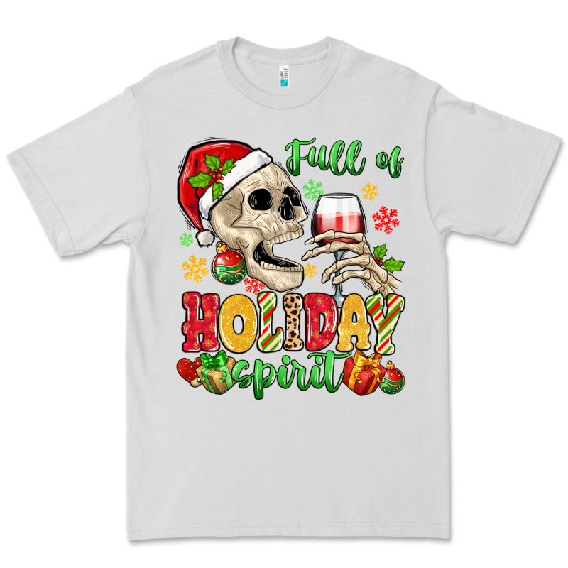 Full Of Holiday Spirit Premium Tee by MaliasSmallBusiness | Teevron