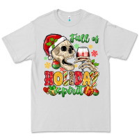 Dove Grey full of holiday spirit Premium Tee - MaliasSmallBusiness