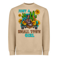 Mushroom just a small town girl Heavyweight Sweatshirt - HRA Design Shop