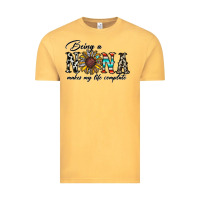 Vintage Mustard being nana makes my life complate Vintage Tee - CowhideDigitalArt