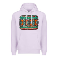 Lilac turquoise western background Premium Hoodie - Jasminsmagicworld