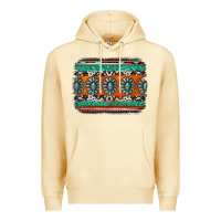 Pina Colada turquoise western background Premium Hoodie - Jasminsmagicworld