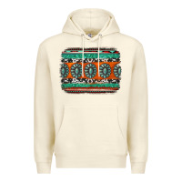 Turquoise Western Background Premium Hoodie | Teevron