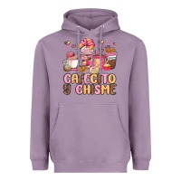 Lavender cafecito y chisme Heavyweight Hoodie - MaliasSmallBusiness