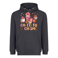 Smoke cafecito y chisme Heavyweight Hoodie - MaliasSmallBusiness