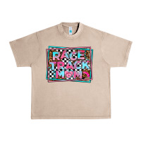 French Oak race track mom Urban Heavy Tee - AdoDesignShop