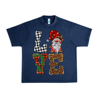 Navy love gnomes Urban Heavy Tee - BarkalooDesign