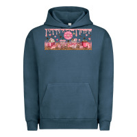Pigment Midnight Navy Cafecito y Chisme Urban Hoodie - TumblerDesignByShophia
