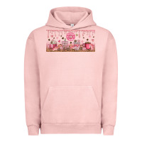 Pigment Salmon Cafecito y Chisme Urban Hoodie - TumblerDesignByShophia