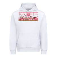 White Cafecito y Chisme Urban Hoodie - TumblerDesignByShophia