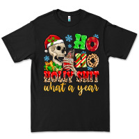 Black ho ho holy shit what a year Premium Tee - MaliasSmallBusiness