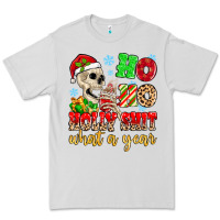 Dove Grey ho ho holy shit what a year Premium Tee - MaliasSmallBusiness