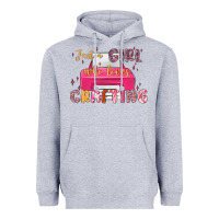 Heather Grey just a girl who loves crafting Heavyweight Hoodie - MaliasSmallBusiness