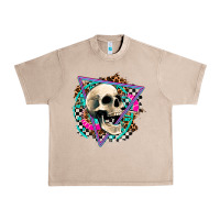 French Oak race skull Urban Heavy Tee - AdoDesignShop
