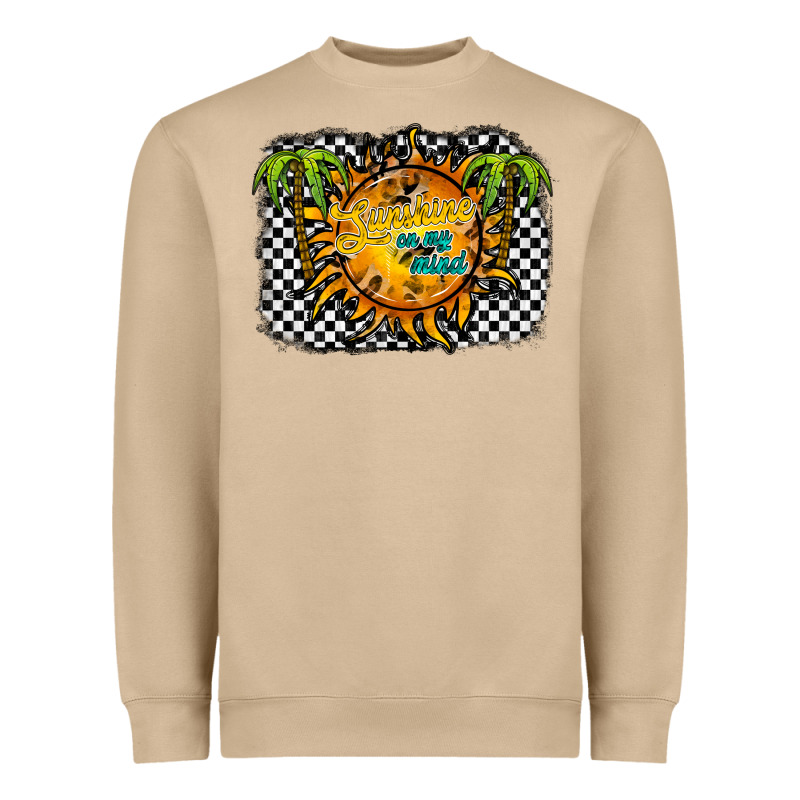 Sunshine On My Mind Heavyweight Sweatshirt by RacoonDesign | Teevron