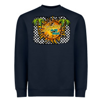 Navy sunshine on my mind Heavyweight Sweatshirt - RacoonDesign