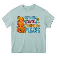 Arona Autumn leaves and pumpkin please Heavy Core Tee - Artiststas